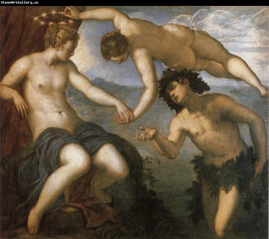 Jacopo Tintoretto Bacchus and Ariadne
